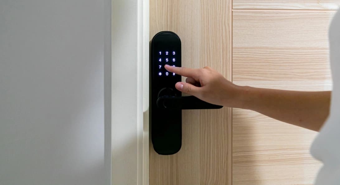 Instalação de fechadura digital