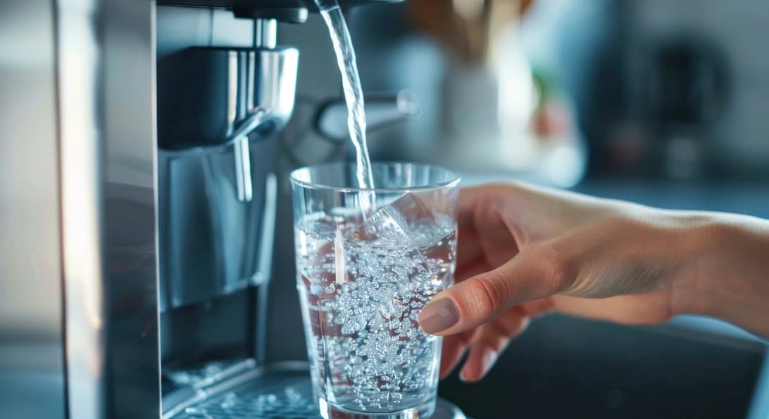 Instalação de filtro ou purificador de água