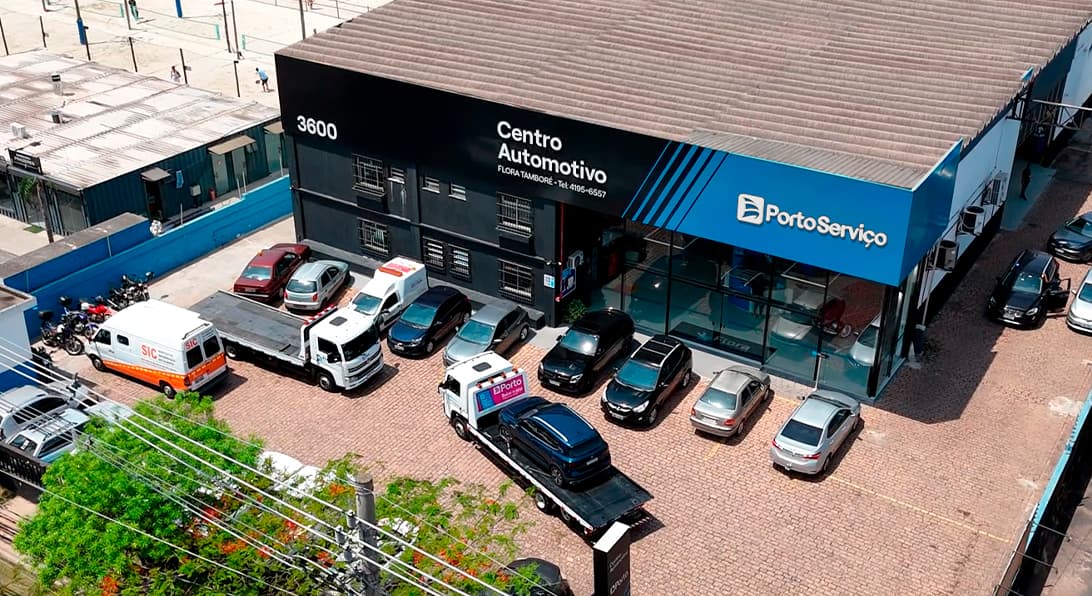 Fachada do Centro Automotivo Tamboré