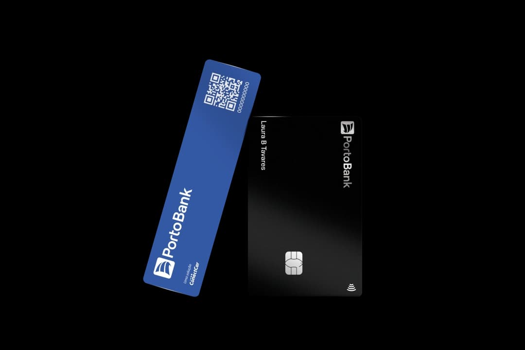 Imagem do Cartão e Tag Porto Bank